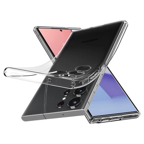 Etui Spigen Liquid Crystal na Samsung Galaxy S23 Ultra - przezroczyste Etui Spigen Liquid Crystal na Samsung Galaxy S23 Ultra - przezroczyste