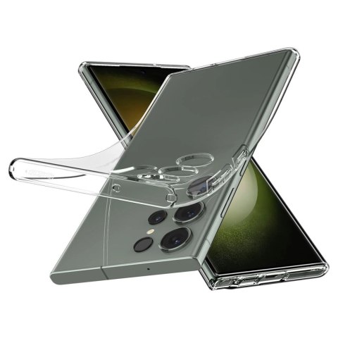 Etui Spigen Liquid Crystal na Samsung Galaxy S23 Ultra - przezroczyste Etui Spigen Liquid Crystal na Samsung Galaxy S23 Ultra - przezroczyste