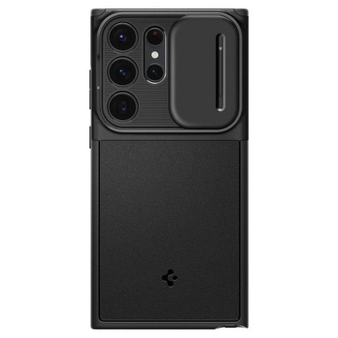 Etui Spigen Optik Armor na Samsung Galaxy S23 Ultra - czarne Etui Spigen Optik Armor na Samsung Galaxy S23 Ultra - czarne