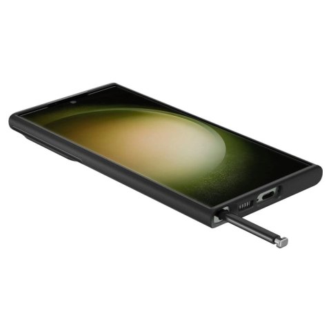 Etui Spigen Optik Armor na Samsung Galaxy S23 Ultra - czarne Etui Spigen Optik Armor na Samsung Galaxy S23 Ultra - czarne