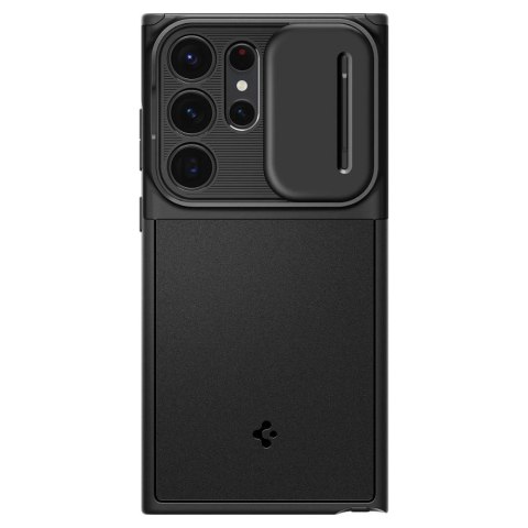 Etui Spigen Optik Armor na Samsung Galaxy S23 Ultra - czarne Etui Spigen Optik Armor na Samsung Galaxy S23 Ultra - czarne
