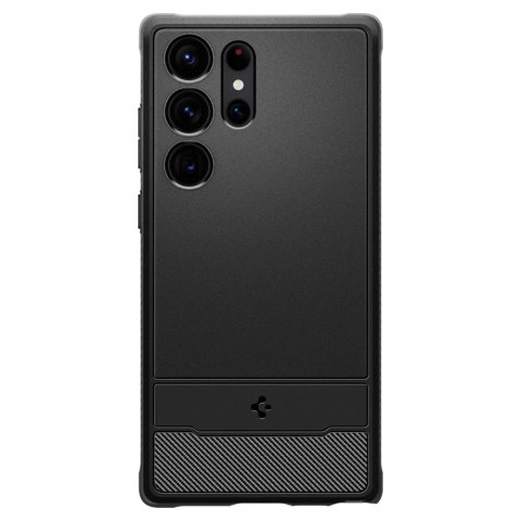 Etui Spigen Rugged Armor na Samsung Galaxy S23 Ultra - czarny mat Etui Spigen Rugged Armor na Samsung Galaxy S23 Ultra - czarny mat