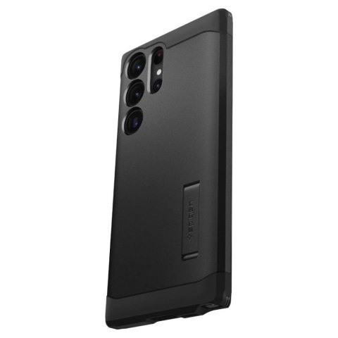 Etui Spigen Tough Armor na Samsung Galaxy S23 Ultra - czarne Etui Spigen Tough Armor na Samsung Galaxy S23 Ultra - czarne