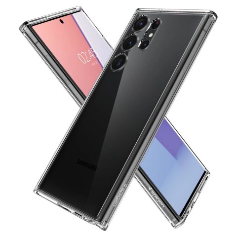 Etui Spigen Ultra Hybrid na Samsung Galaxy S23 Ultra - przezroczyste Etui Spigen Ultra Hybrid na Samsung Galaxy S23 Ultra - przezroczyste
