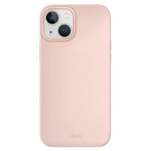 Etui UNIQ Lino Hue Magclick Charging na iPhone 14 Plus - różowe Etui UNIQ Lino Hue Magclick Charging na iPhone 14 Plus - różowe