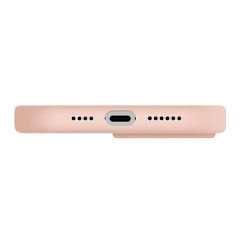 Etui UNIQ Lino Hue Magclick Charging na iPhone 14 Pro Max - różowe Etui UNIQ Lino Hue Magclick Charging na iPhone 14 Pro Max - różowe