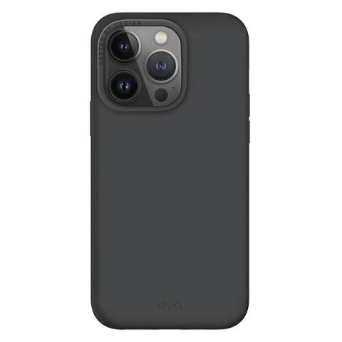 Etui UNIQ Lino Hue Magclick Charging na iPhone 14 Pro Max - szare Etui UNIQ Lino Hue Magclick Charging na iPhone 14 Pro Max - szare