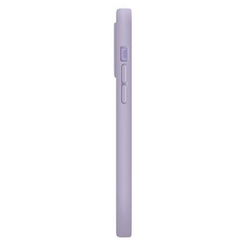 Etui Uniq Lino na iPhone 14 Plus - liliowe