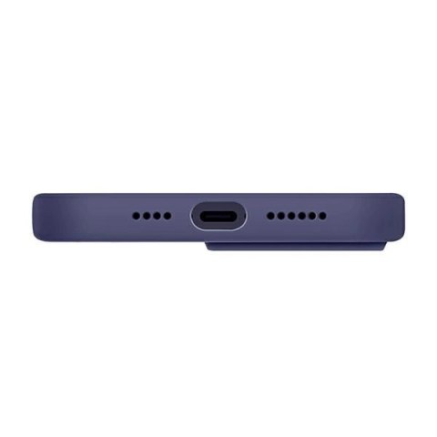 Etui Uniq Lino na iPhone 14 Pro Max - purpurowe Etui Uniq Lino na iPhone 14 Pro Max - purpurowe