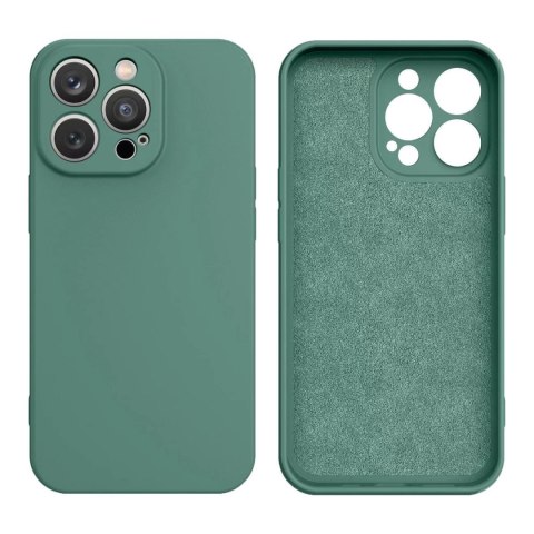 Silicone case etui Samsung Galaxy S23+ silikonowy pokrowiec zielone Silicone case etui Samsung Galaxy S23+ silikonowy pokrowiec zielone