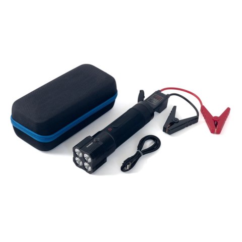 Choetech jump starter z powerbankiem 8000mAh - latarka LED (TC0016) - czarny Choetech jump starter z powerbankiem 8000mAh - latarka LED (TC0016) - czarny