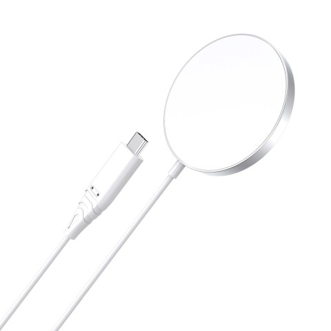 Choetech ładowarka indukcyjna 15W z kablem USB C biała (T518-F) Choetech ładowarka indukcyjna 15W z kablem USB C biała (T518-F)