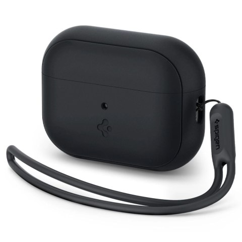 Etui Spigen Silicone Fit Strap na Apple AirPods Pro 1 / 2 - czarne Etui Spigen Silicone Fit Strap na Apple AirPods Pro 1 / 2 - czarne