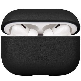Etui UNIQ Terra Genuine Leather na AirPods Pro 2 - czarne