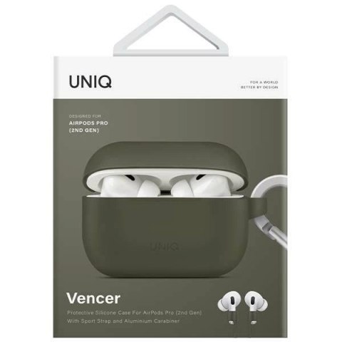 Etui UNIQ Vencer na AirPods Pro 2 gen - zielone