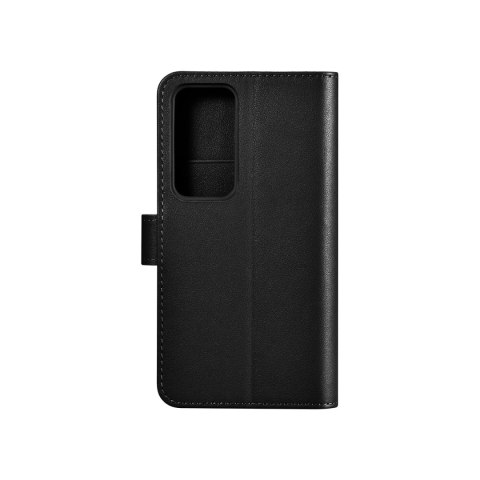 ICarer Wallet Case etui do Samsung Galaxy S23+ skórzany pokrowiec portfel czarne ICarer Wallet Case etui do Samsung Galaxy S23+ skórzany pokrowiec portfel czarne