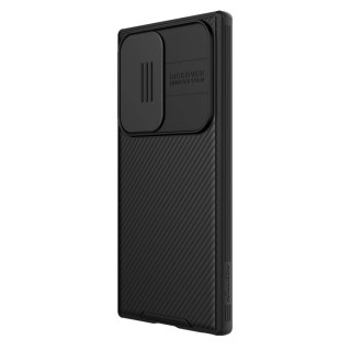 Nillkin CamShield Pro Magnetic Case etui do Samsung Galaxy S23 Ultra magnetyczne MagSafe z osłoną na aparat czarne