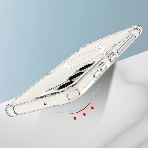 Nillkin Nature Pro Magnetic Case etui do Samsung Galaxy S23+ z MagSafe pancerny pokrowiec białe Nillkin Nature Pro Magnetic Case etui do Samsung Galaxy S23+ z MagSafe pancerny pokrowiec białe