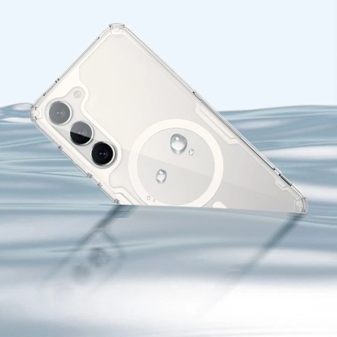 Nillkin Nature Pro Magnetic Case etui do Samsung Galaxy S23+ z MagSafe pancerny pokrowiec białe Nillkin Nature Pro Magnetic Case etui do Samsung Galaxy S23+ z MagSafe pancerny pokrowiec białe