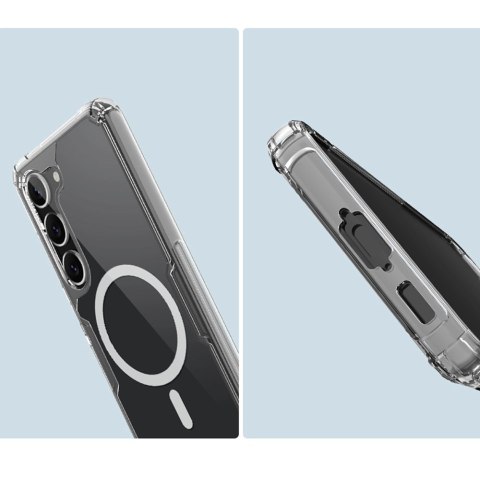 Nillkin Nature Pro Magnetic Case etui do Samsung Galaxy S23+ z MagSafe pancerny pokrowiec białe Nillkin Nature Pro Magnetic Case etui do Samsung Galaxy S23+ z MagSafe pancerny pokrowiec białe