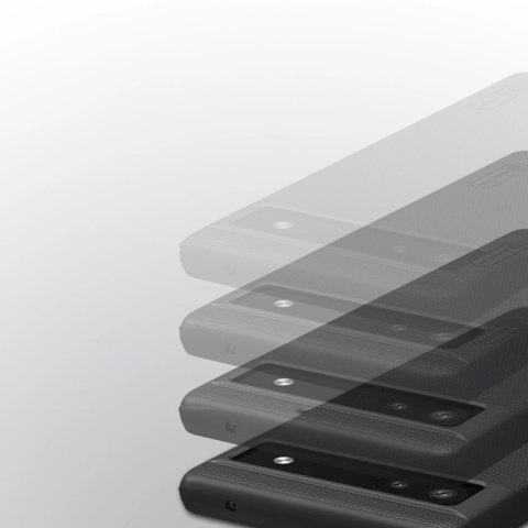 Nillkin Super Frosted Shield etui do Google Pixel 6a pokrowiec na telefon czarne Nillkin Super Frosted Shield etui do Google Pixel 6a pokrowiec na telefon czarne