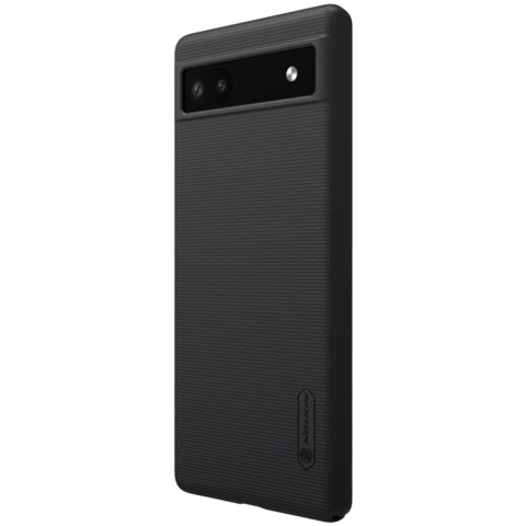 Nillkin Super Frosted Shield etui do Google Pixel 6a pokrowiec na telefon czarne Nillkin Super Frosted Shield etui do Google Pixel 6a pokrowiec na telefon czarne