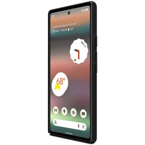 Nillkin Super Frosted Shield etui do Google Pixel 6a pokrowiec na telefon czarne Nillkin Super Frosted Shield etui do Google Pixel 6a pokrowiec na telefon czarne