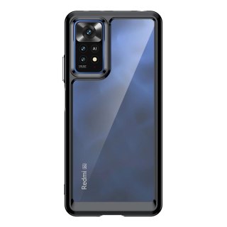 Outer Space Case etui Xiaomi Poco X5 Pro 5G / Redmi Note 12 Pro pokrowiec z elastyczną ramką czarne