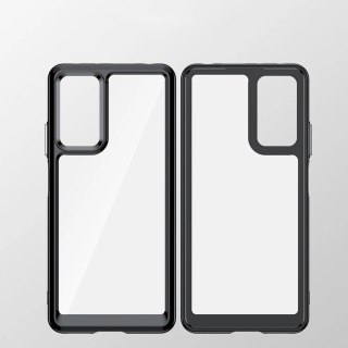 Outer Space Case etui Xiaomi Poco X5 Pro 5G / Redmi Note 12 Pro pokrowiec z elastyczną ramką niebieskie