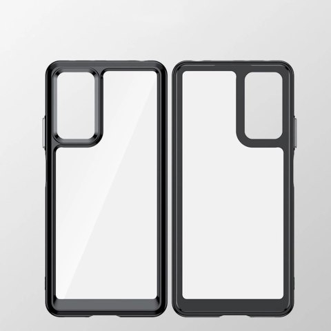 Outer Space Case etui Xiaomi Poco X5 Pro 5G / Redmi Note 12 Pro pokrowiec z elastyczną ramką niebieskie Outer Space Case etui Xiaomi Poco X5 Pro 5G / Redmi Note 12 Pro pokrowiec z elastyczną ramką niebieskie