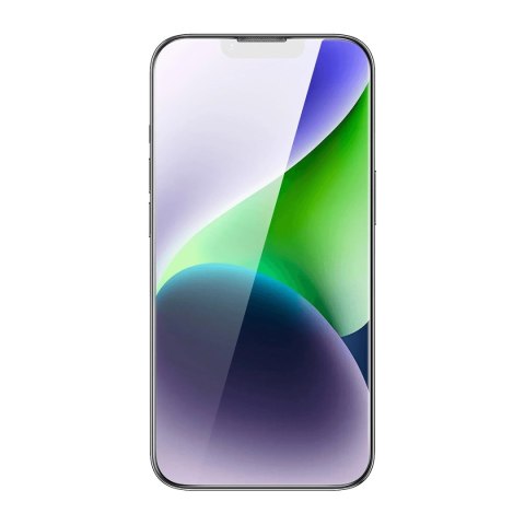 Baseus szkło hartowane do iPhone 14 Plus / 13 Pro Max na cały ekran z osłoną na głośnik 0.4mm + zestaw montażowy Baseus szkło hartowane do iPhone 14 Plus / 13 Pro Max na cały ekran z osłoną na głośnik 0.4mm + zestaw montażowy