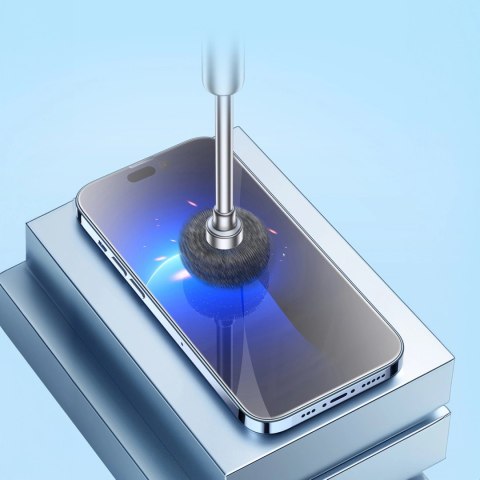 Baseus szkło hartowane do iPhone 14 Plus / 13 Pro Max na cały ekran z osłoną na głośnik 0.4mm + zestaw montażowy Baseus szkło hartowane do iPhone 14 Plus / 13 Pro Max na cały ekran z osłoną na głośnik 0.4mm + zestaw montażowy