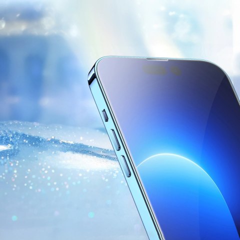 Baseus szkło hartowane do iPhone 14 Plus / 13 Pro Max na cały ekran z osłoną na głośnik 0.4mm + zestaw montażowy Baseus szkło hartowane do iPhone 14 Plus / 13 Pro Max na cały ekran z osłoną na głośnik 0.4mm + zestaw montażowy
