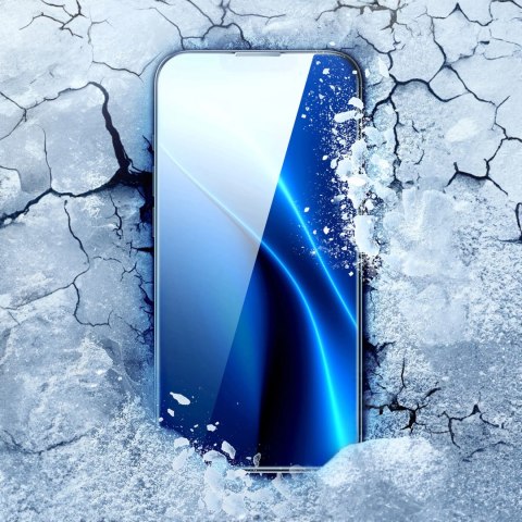 Baseus szkło hartowane do iPhone 14 Plus / 13 Pro Max na cały ekran z osłoną na głośnik 0.4mm + zestaw montażowy Baseus szkło hartowane do iPhone 14 Plus / 13 Pro Max na cały ekran z osłoną na głośnik 0.4mm + zestaw montażowy