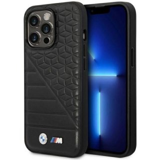 Etui BMW Bi Pattern na iPhone 14 Pro Max 6,7" - czarne