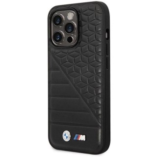 Etui BMW Bi Pattern na iPhone 14 Pro Max 6,7" - czarne