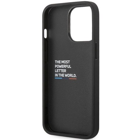 Etui BMW Bi Pattern na iPhone 14 Pro Max 6,7" - czarne Etui BMW Bi Pattern na iPhone 14 Pro Max 6,7" - czarne
