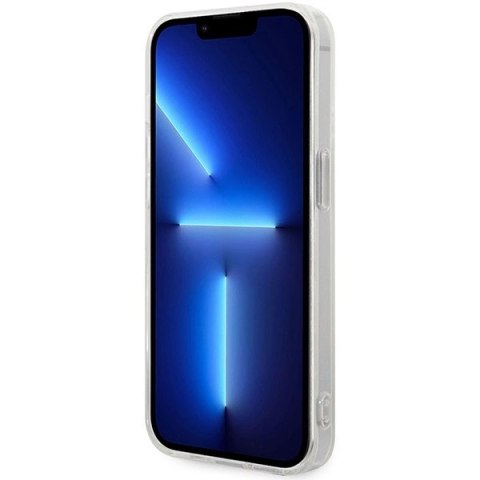 Etui BMW Transparent Center na iPhone 14 Pro Max 6,7" - białe Etui BMW Transparent Center na iPhone 14 Pro Max 6,7" - białe