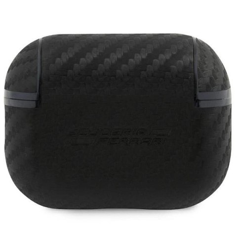 Etui Ferrari On Track PU Carbon na AirPods Pro 2 cover - czarne