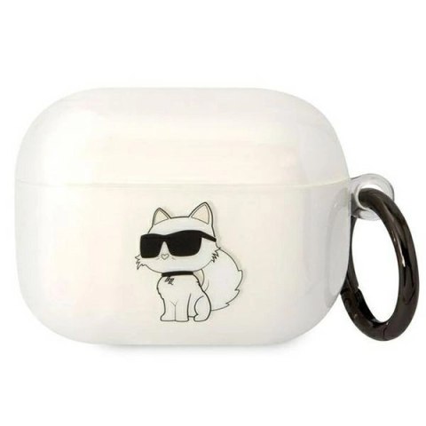 Etui Karl Lagerfeld Ikonik Choupette na AirPods Pro - przezroczyste Etui Karl Lagerfeld Ikonik Choupette na AirPods Pro - przezroczyste
