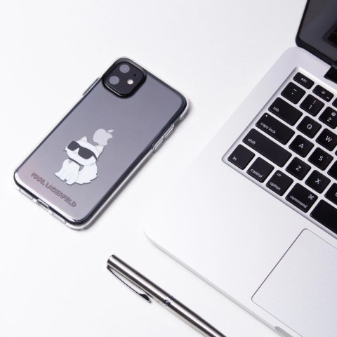 Etui Karl Lagerfeld Ikonik Choupette na iPhone 11 / Xr - przezroczyste Etui Karl Lagerfeld Ikonik Choupette na iPhone 11 / Xr - przezroczyste