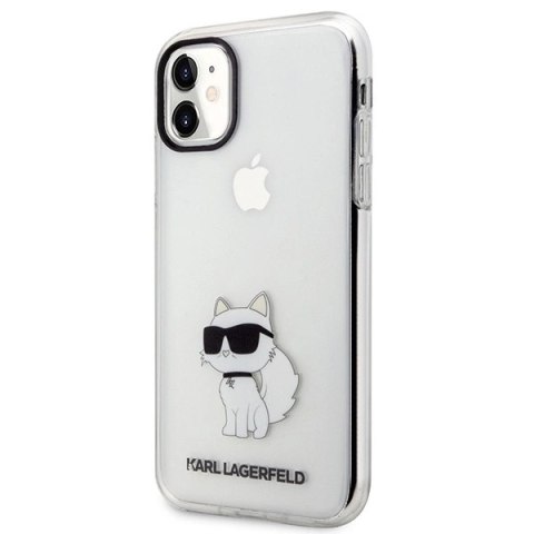 Etui Karl Lagerfeld Ikonik Choupette na iPhone 11 / Xr - przezroczyste Etui Karl Lagerfeld Ikonik Choupette na iPhone 11 / Xr - przezroczyste