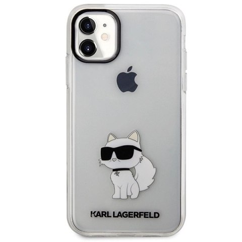 Etui Karl Lagerfeld Ikonik Choupette na iPhone 11 / Xr - przezroczyste Etui Karl Lagerfeld Ikonik Choupette na iPhone 11 / Xr - przezroczyste