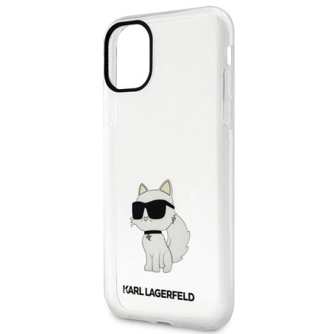 Etui Karl Lagerfeld Ikonik Choupette na iPhone 11 / Xr - przezroczyste Etui Karl Lagerfeld Ikonik Choupette na iPhone 11 / Xr - przezroczyste