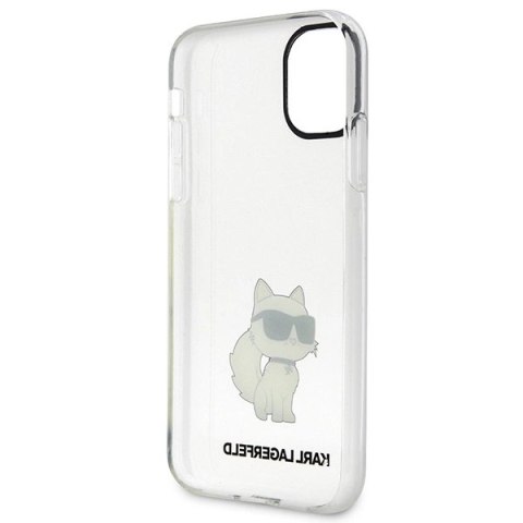 Etui Karl Lagerfeld Ikonik Choupette na iPhone 11 / Xr - przezroczyste Etui Karl Lagerfeld Ikonik Choupette na iPhone 11 / Xr - przezroczyste