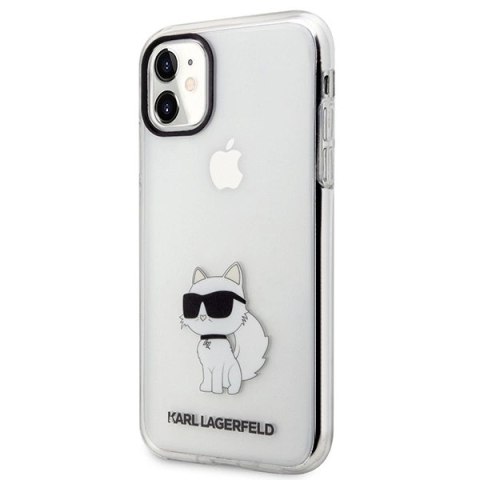 Etui Karl Lagerfeld Ikonik Choupette na iPhone 11 / Xr - przezroczyste Etui Karl Lagerfeld Ikonik Choupette na iPhone 11 / Xr - przezroczyste