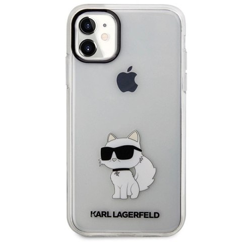 Etui Karl Lagerfeld Ikonik Choupette na iPhone 11 / Xr - przezroczyste Etui Karl Lagerfeld Ikonik Choupette na iPhone 11 / Xr - przezroczyste