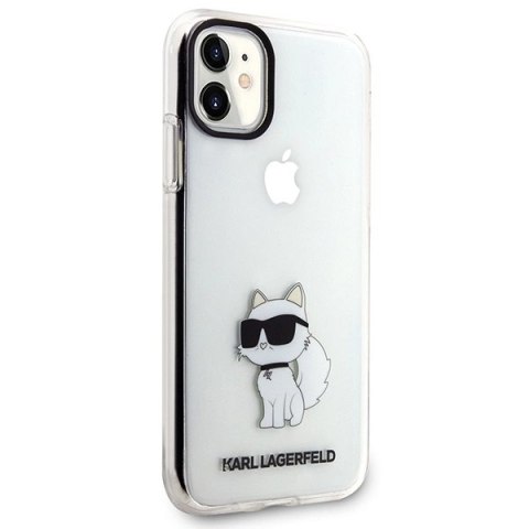 Etui Karl Lagerfeld Ikonik Choupette na iPhone 11 / Xr - przezroczyste Etui Karl Lagerfeld Ikonik Choupette na iPhone 11 / Xr - przezroczyste
