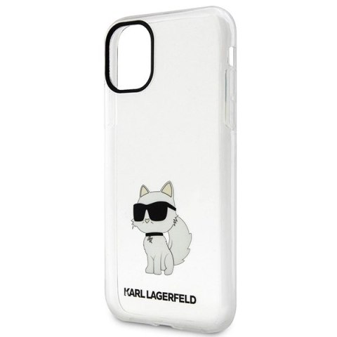 Etui Karl Lagerfeld Ikonik Choupette na iPhone 11 / Xr - przezroczyste Etui Karl Lagerfeld Ikonik Choupette na iPhone 11 / Xr - przezroczyste