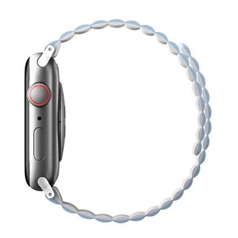 Pasek Uniq Revix na Apple Watch 1/2/3/4/5/6/7/8/SE/SE2/Ultra 42/44/45/49mm - biało-niebieski Pasek Uniq Revix na Apple Watch 1/2/3/4/5/6/7/8/SE/SE2/Ultra 42/44/45/49mm - biało-niebieski